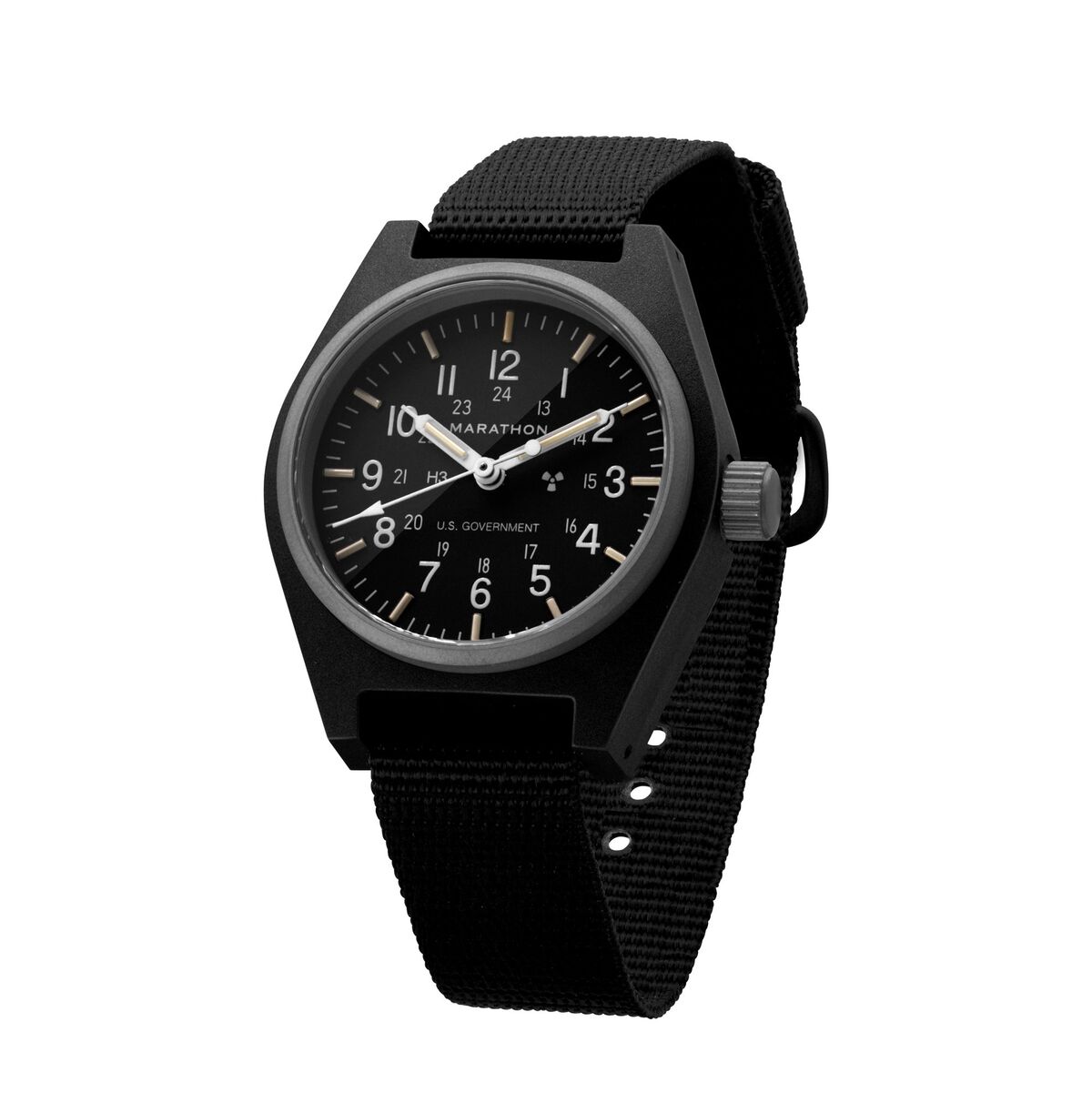 Marathon Black GPM Field Watch - US Government Markings