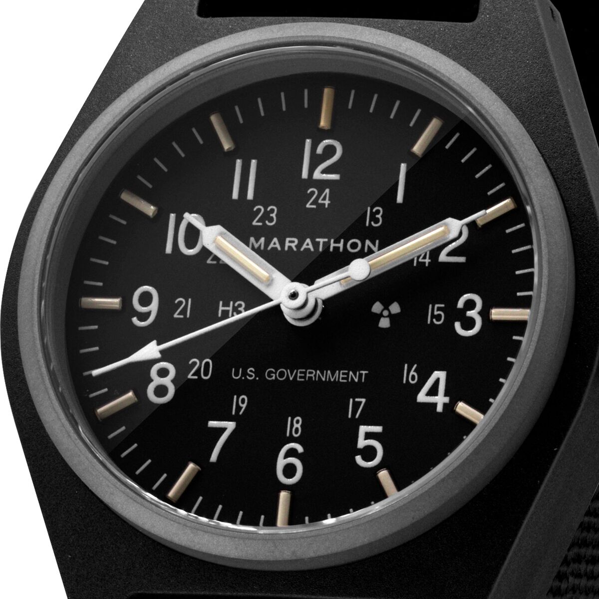 Marathon Black GPM Field Watch - US Government Markings