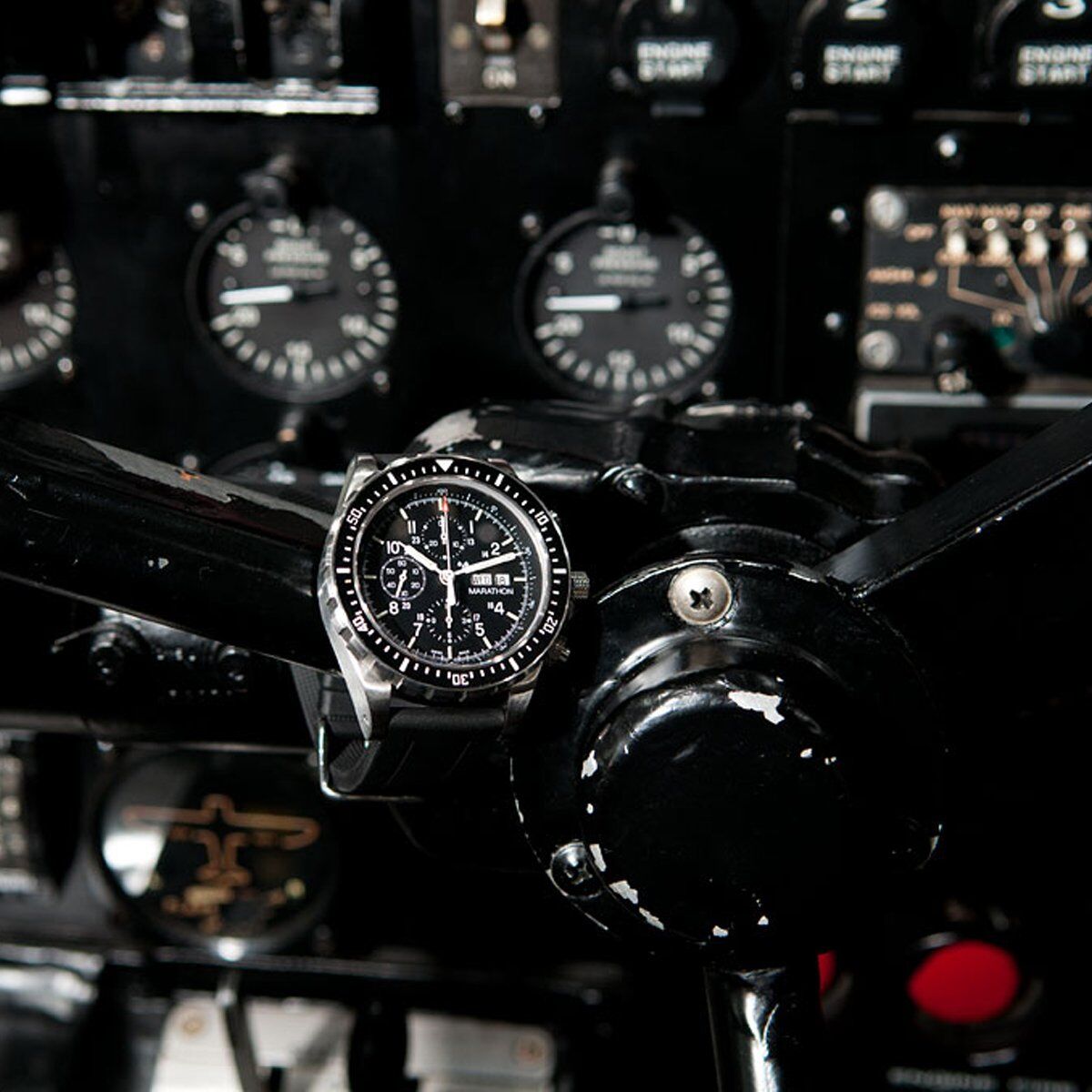 Marathon CSAR Chronograph Pilot/Dive Watch