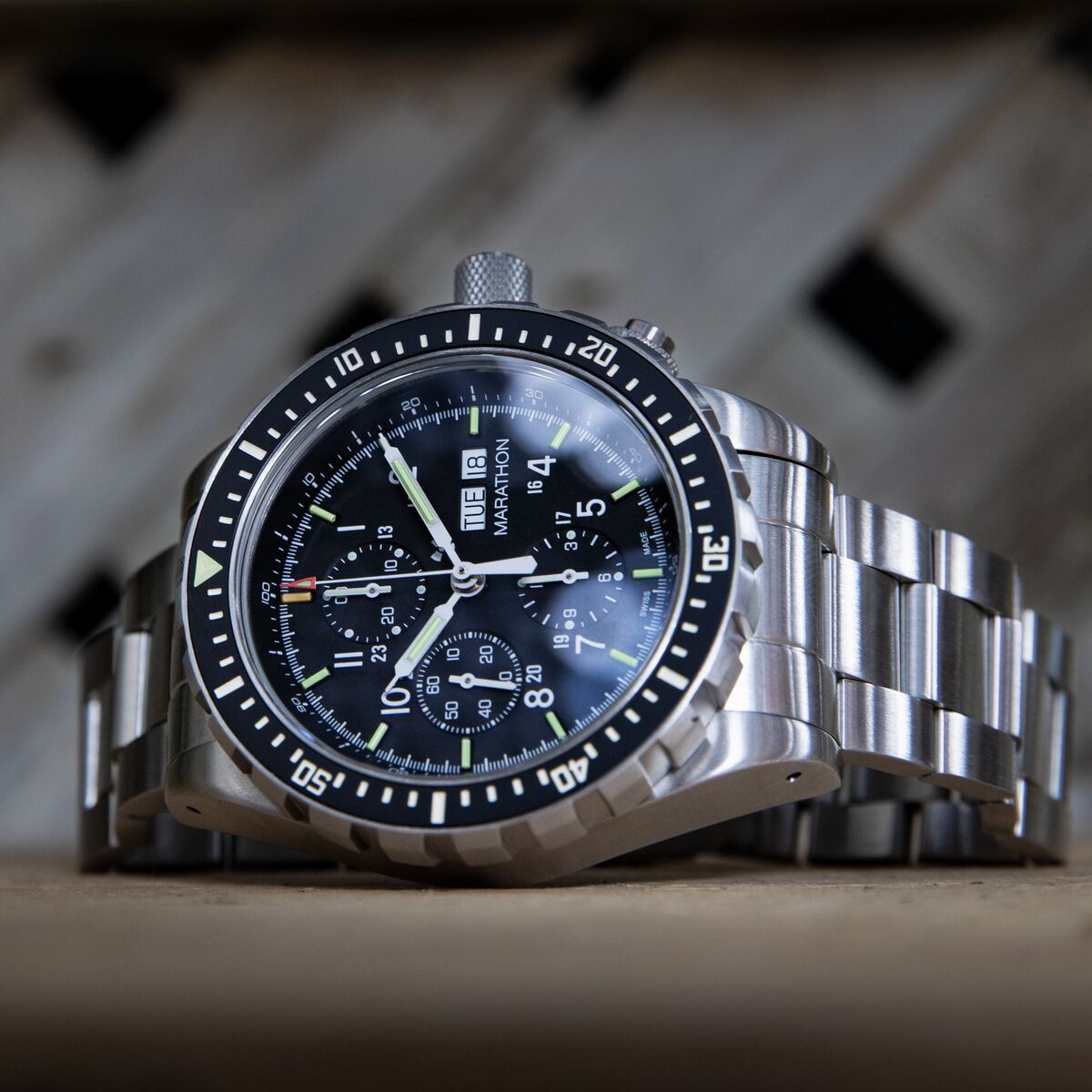 Marathon CSAR Chronograph Pilot/Dive Watch