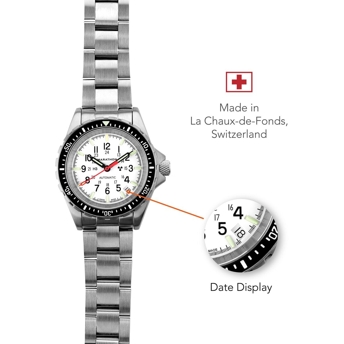 Marathon Arctic MSAR Search and Rescue Dive Watch