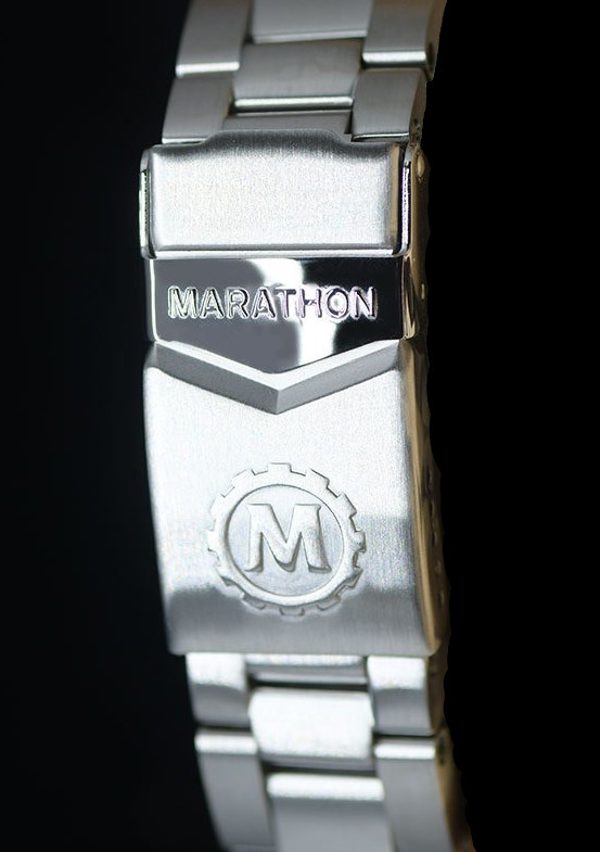 Marathon Watch Stainless Steel Bracelet - Marathon Only Marking