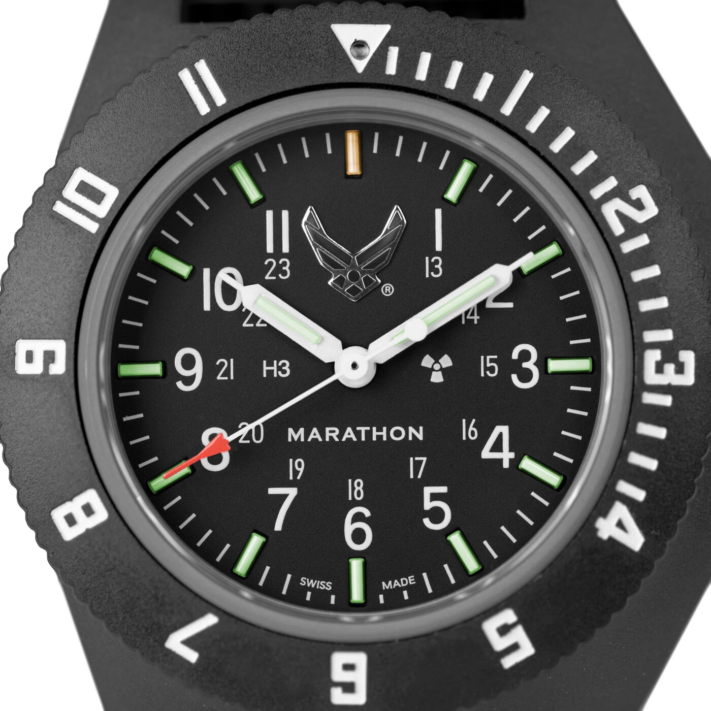 Marathon Pilot Navigator Watch Black USAF