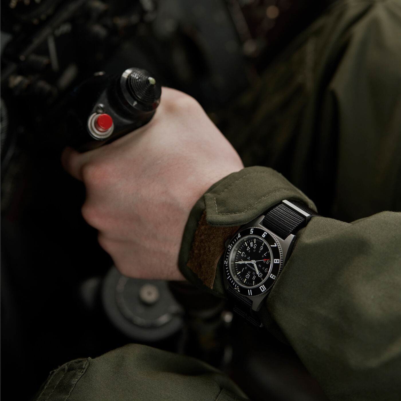 Marathon Steel Pilot Navigator Watch with Date