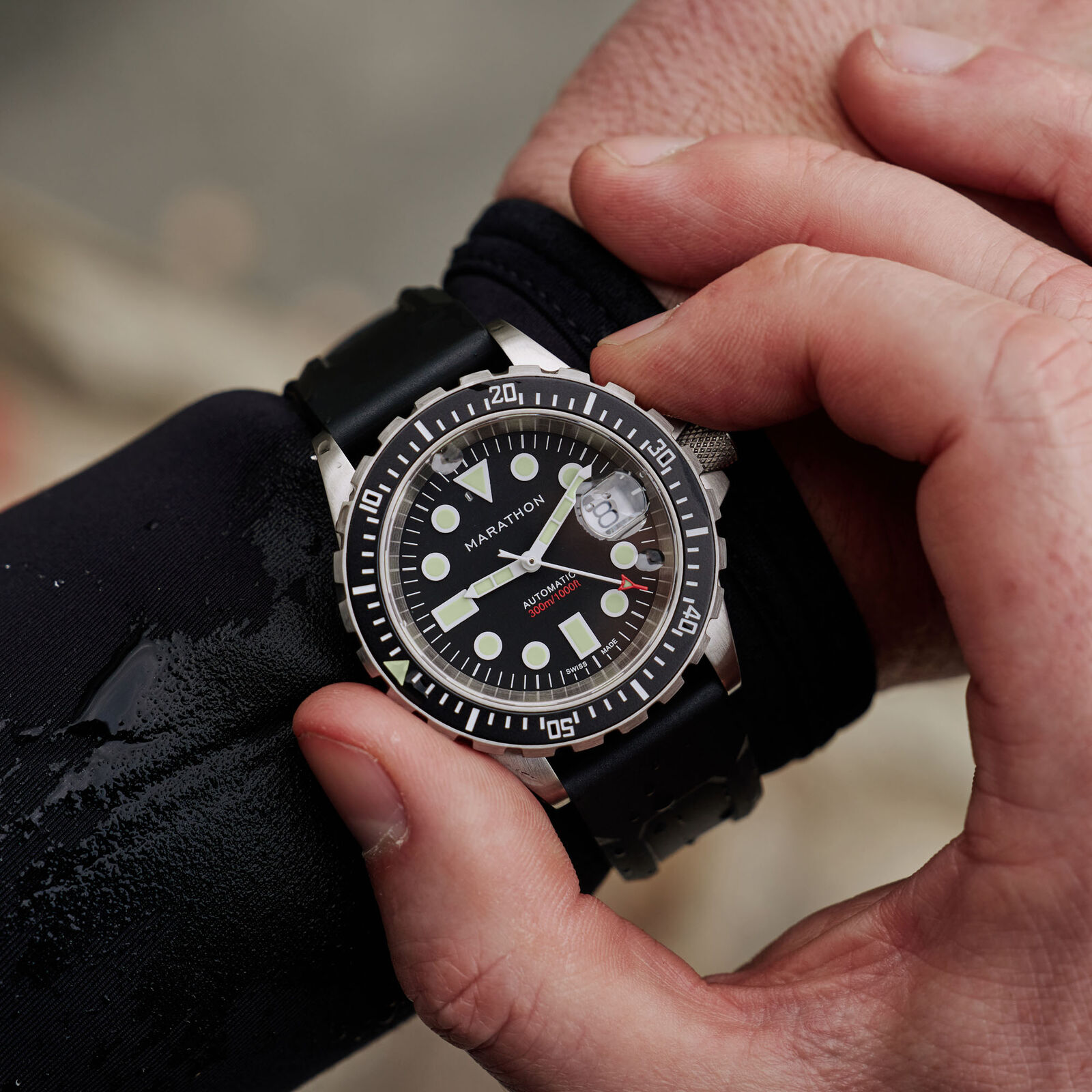 Marathon OSAR-D Search and Rescue Dive Watch