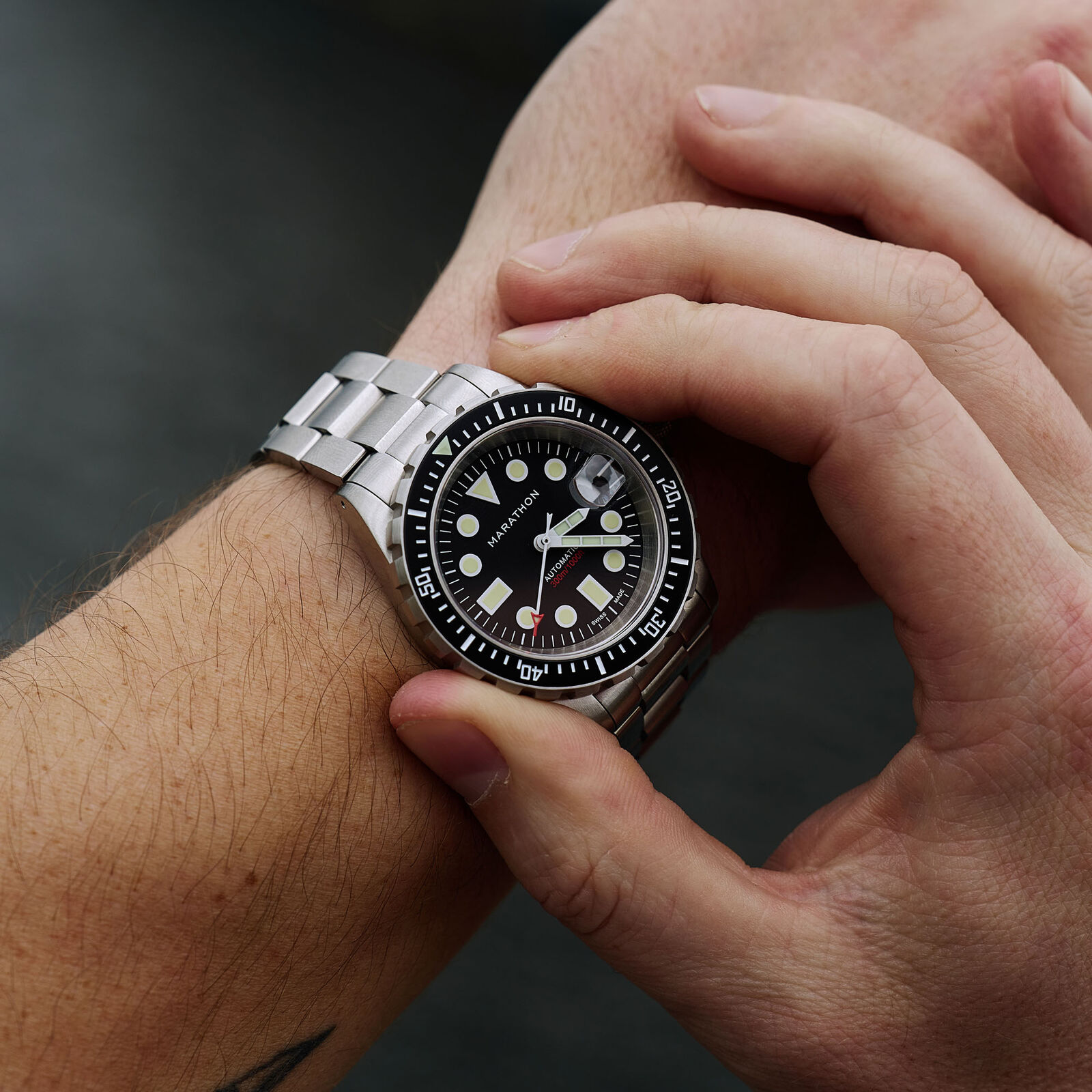 Marathon OSAR-D Search and Rescue Dive Watch