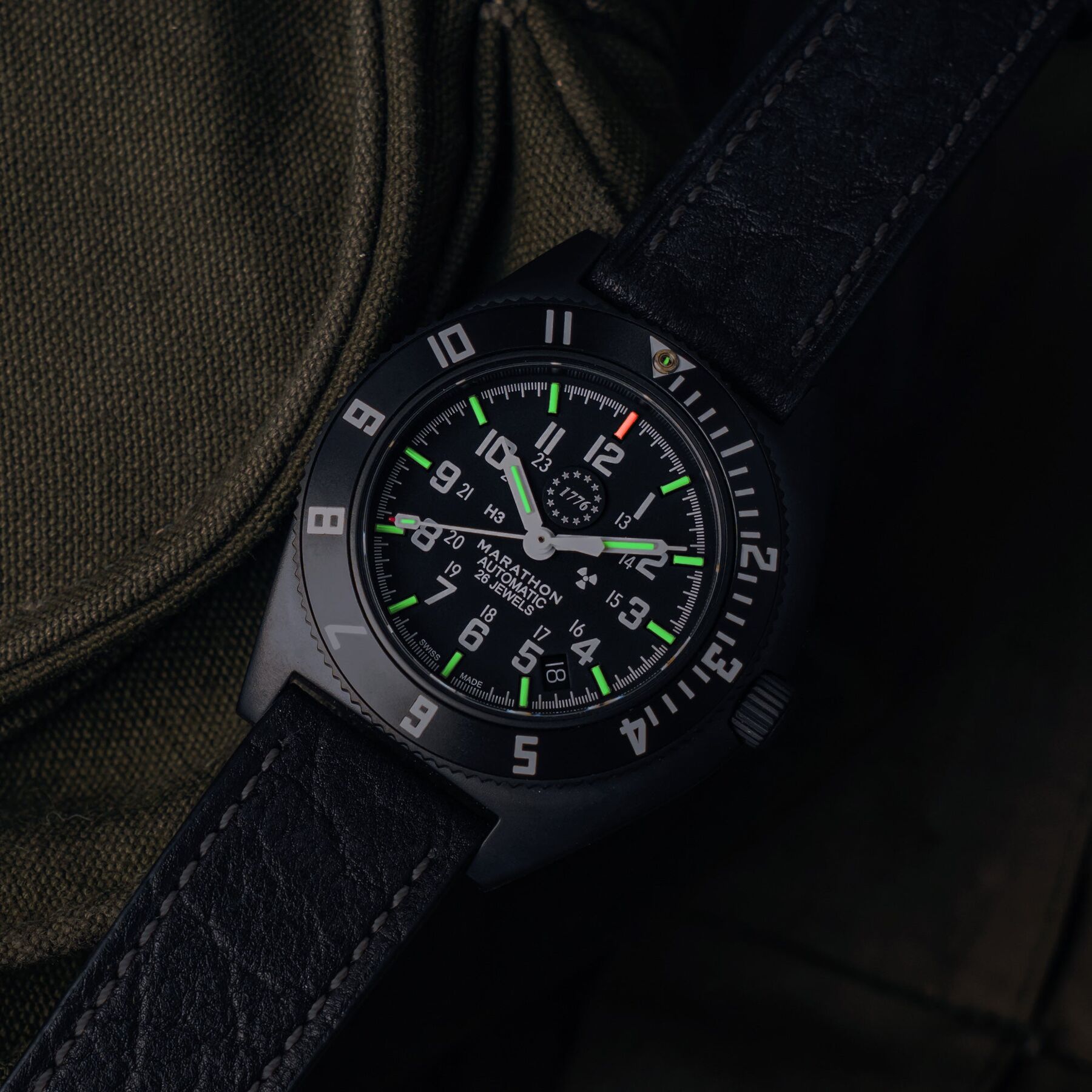 Marathon US 250 Anthracite Navigator Watch