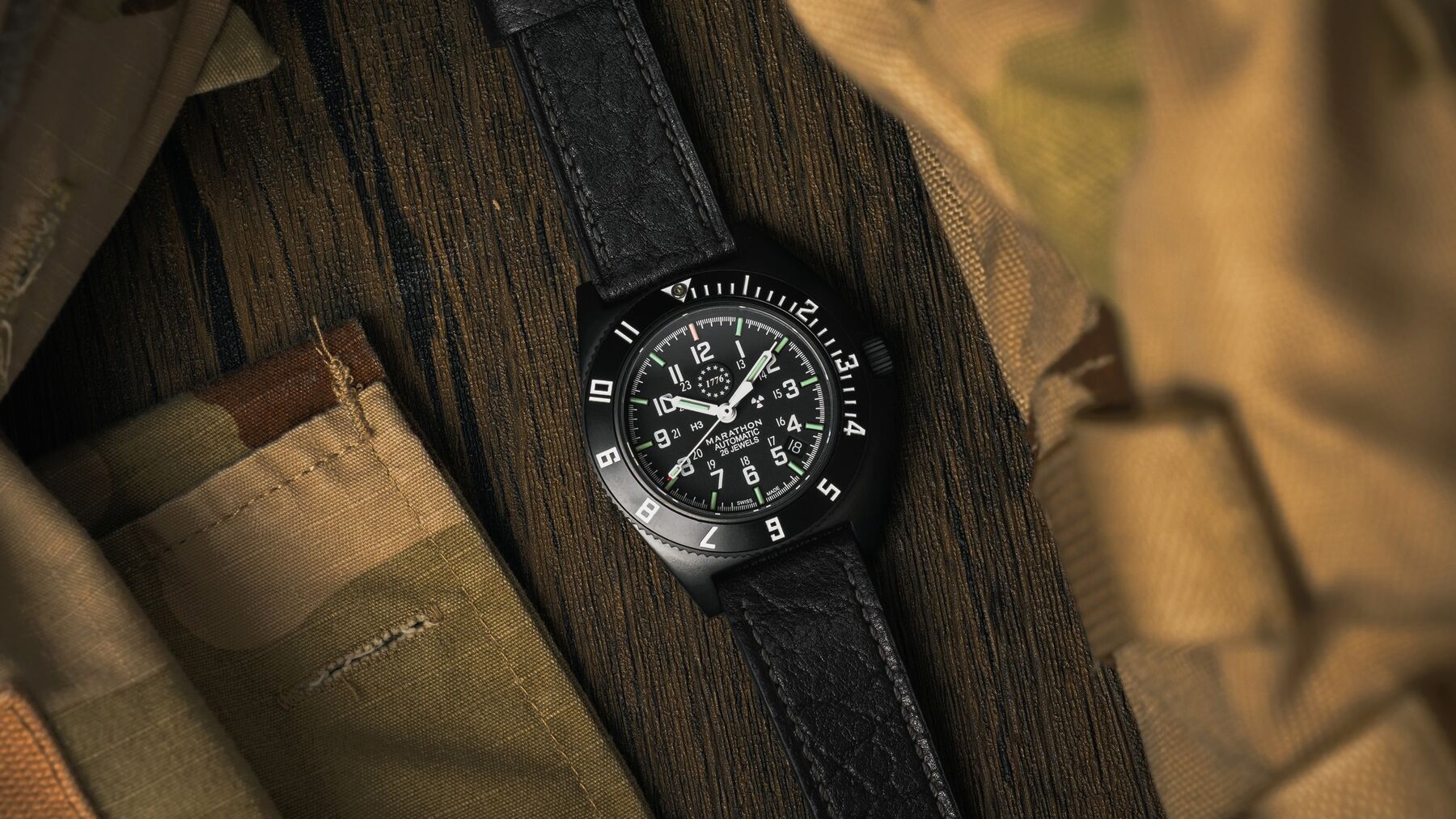 Marathon US 250 Anthracite Navigator Watch