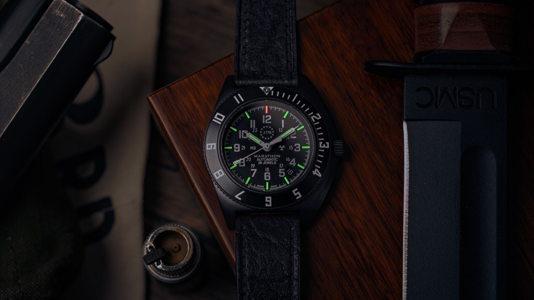 Marathon US 250 Anthracite Navigator Watch