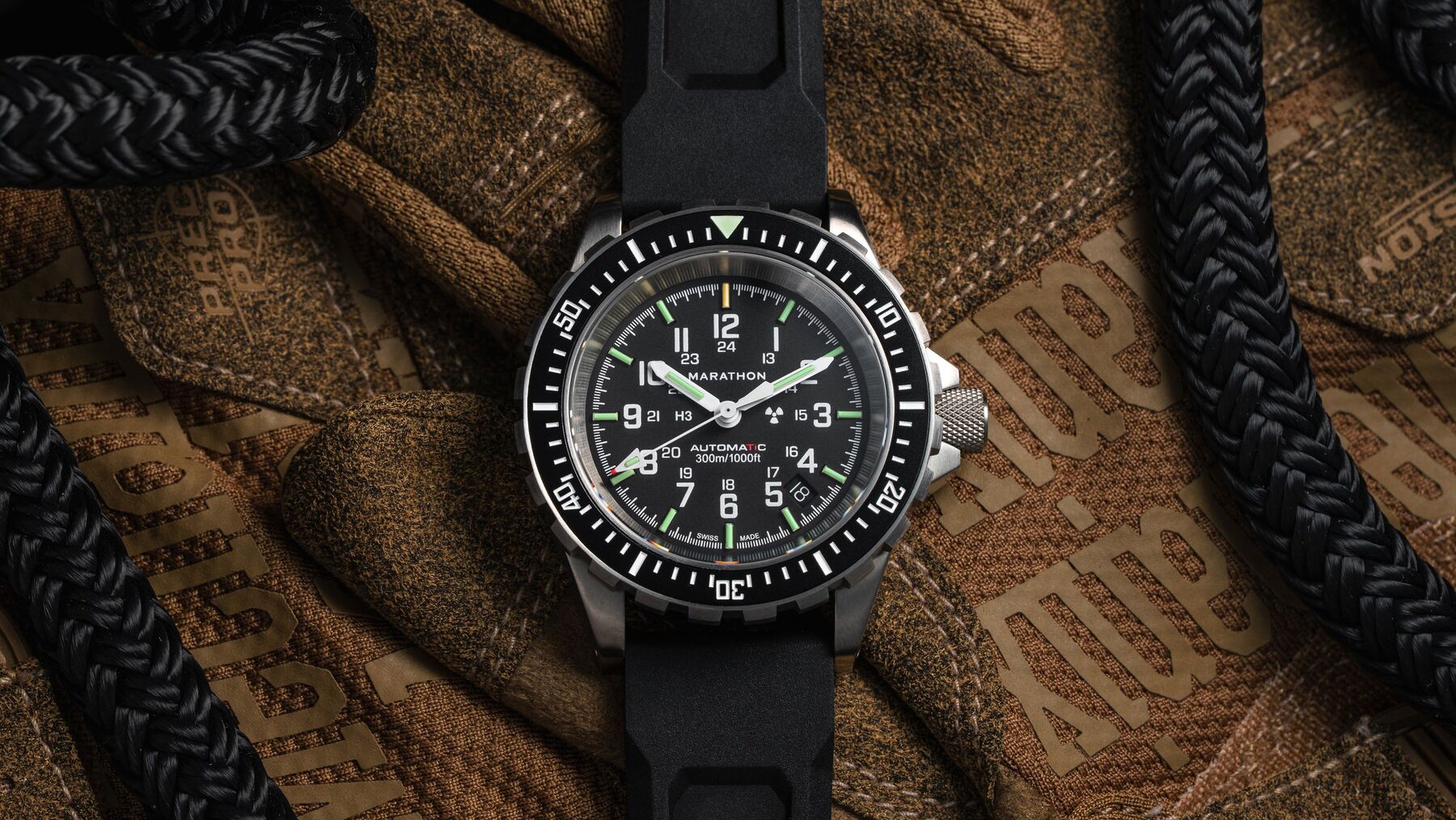 Marathon Titanium GSAR Search and Rescue Dive Watch